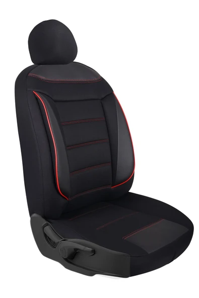 Z&C MAXTECH Fiat Egea Araçlara Uyumlu Tam Takım Özel Tasarım Oto Koltuk Kılıfı Seti   AFK140 - 6