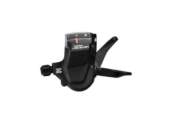 Shımano Acera SL-M3000-L Sol 3'lü Vites Kolu 3V Siyah Sol 3lü Kelebek Vites Kolu - 3