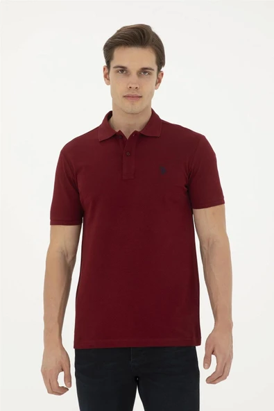 U.s.Polo Assn. Erkek Bordo Tişört G081GL011