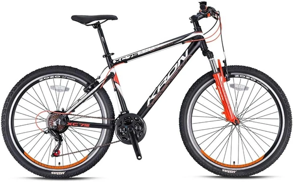 KRON XC 75 - 20  MTB - 11' - 7 Vites - M.Disc - Mat Siyah-Gri/Kırmızı