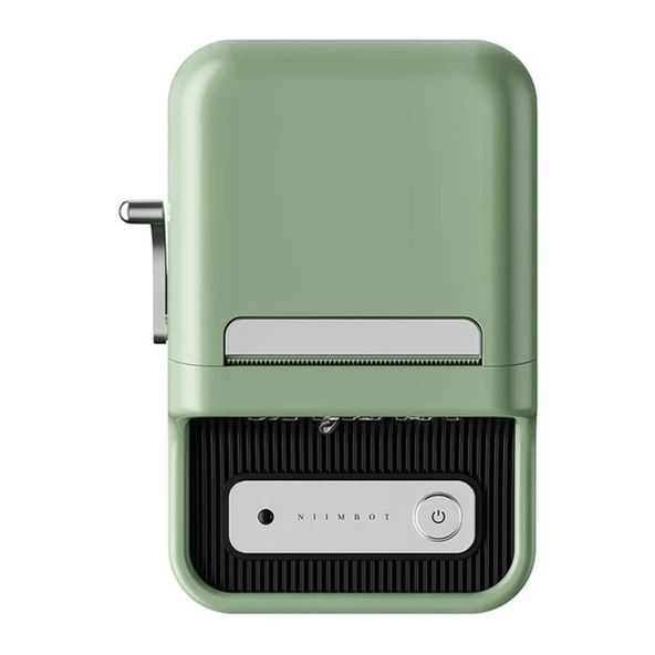 NIIMBOT B21S Bluetooth Taşınabilir Termal Etiket Yazıcı-Yeşil - 4