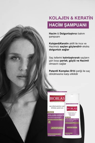 Bioblas Collagen Keratin Şampuan 360 ml - 5