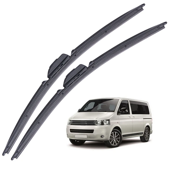 Mega Oto Market Wutse Otomobil Sileceği Takımı 18/24 inch Volkswagen Multivan-Transporter ile uyumlu