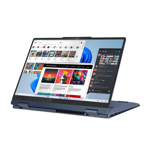 Lenovo IdeaPad 5i 14IRU9 83DT0002US – Intel Core 5 120U - 14" WUXGA Dokunmatik – 8GB Ram - 512GB SSD – Q İngilizce Klavye - Win11H – 1Yıl Garanti