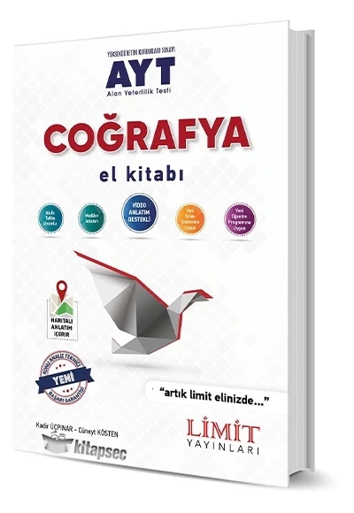 LİMİT YAYINLARI AYT COĞRAFYA EL KİTABI ürün görseli