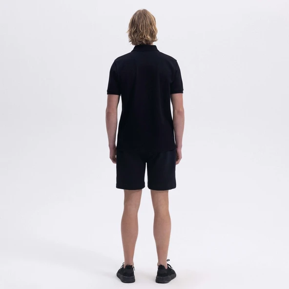 Ellesse Erkek Siyah Polo Yaka Tişört EM460 - 3