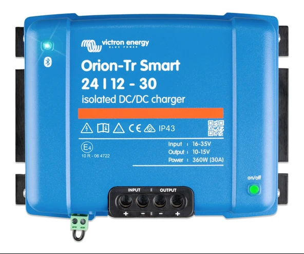 Victron Energy 24/12V 30A İzoleli DC-DC Şarj Cihazı Charger Bluetooth Özellikli, ORI241236120
