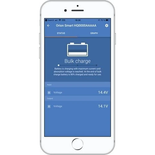 Victron Energy 24/12V 30A İzoleli DC-DC Şarj Cihazı Charger Bluetooth Özellikli, ORI241236120 - 2