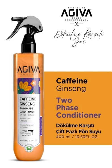 Agiva Care Caff-Ginseng 400 mL Fön Suyu