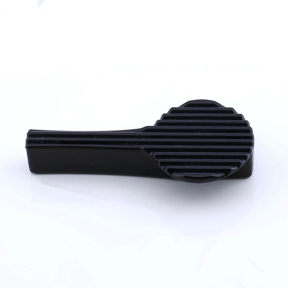 Rinox Siyah Plastik Kulp Düğme Çekmece Mutfak Salon Çocuk Odası Mobilya Dolabı Dolap Kulpu Kulbu - Resim 2