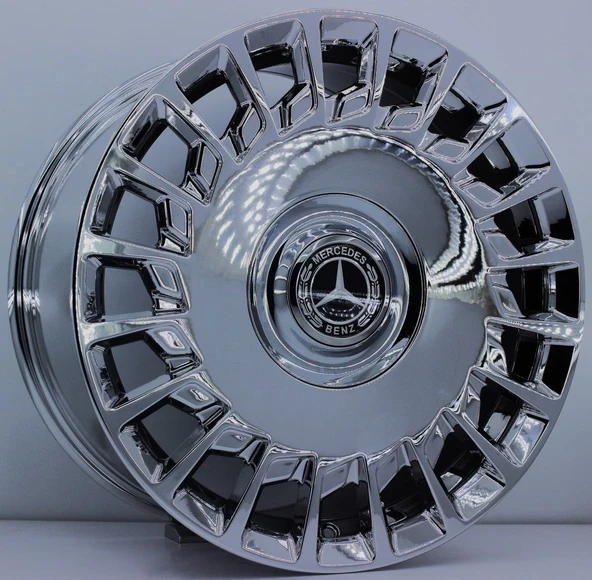 R1 Wheels 19 inç 5*112 ET35 Krom Jant Takımı (J-1474)