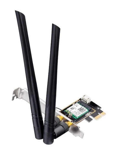Cudy WE3000 AX3000Mbps 2.4GHz/5GHz 2*5dBi Anten BT5.2 MU-MIMO Kablosuz Wi-Fi 6 PCIe Adaptör - 3