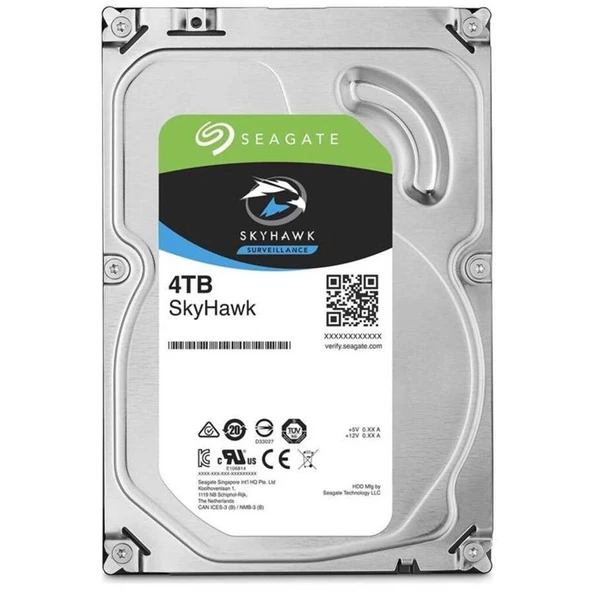 Seagate Skyhawk 4TB 5900Rpm 256MB -ST4000VX016 - 1