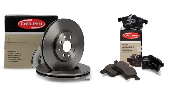 Opel Astra H Ön Fren Disk ve Balata Takım 4 Bijonlu Delphi ürün görseli 1