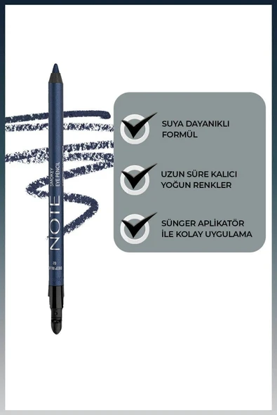 Note Smokey Eye Pencil Göz Kalemi 02 - 3