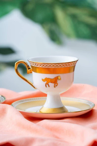 Acar HXF-06922 Franco 6lı Kahve Fincan Takımı - 4