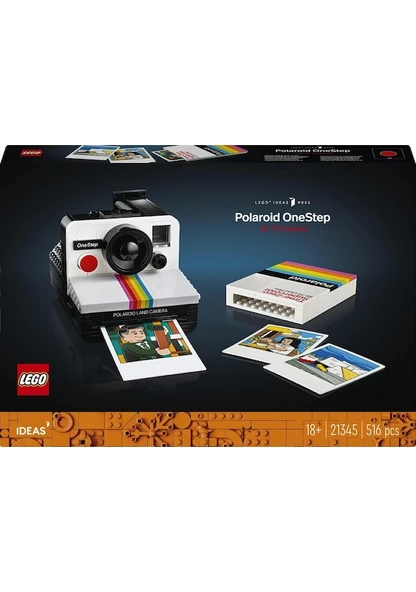 Lego Ideas Polaroid OneStep SX-70 Kamera 21345 Lisanslı Ürün - 9