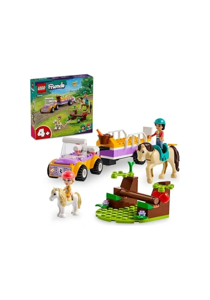 Lego Friends At ve Midilli Römorku 42634 Lisanslı Ürün