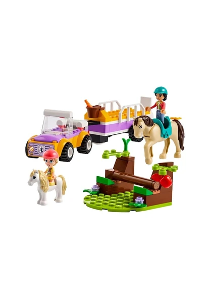 Lego Friends At ve Midilli Römorku 42634 Lisanslı Ürün - 9