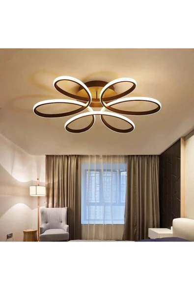 Lampiqa Layla Led Avize Siyah - Gün ışığı Led