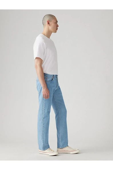Levi's Erkek 501 Regular Fit Kot Pantolon - Minimalist Vintage Stil - Günlük Kullanım - 2