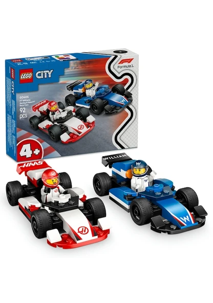 Lego City Williams Racing ve Haas F1 60464 Lisanslı Ürün
