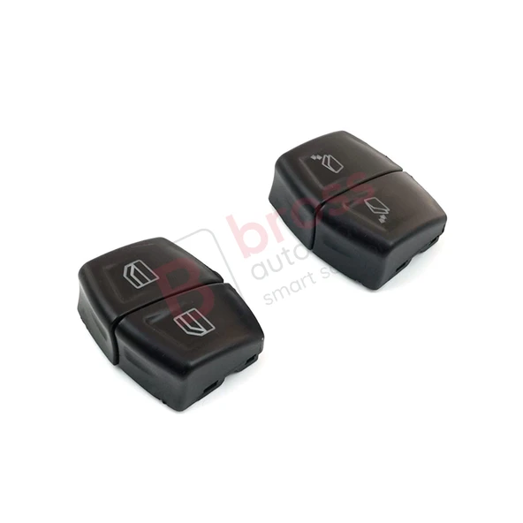 Mercedes Vito Viano Mixto W639 2003-2015 A6395451313 İçin 4 Adet Ön Sürücü Cam Düğme Kapağı - Resim 4