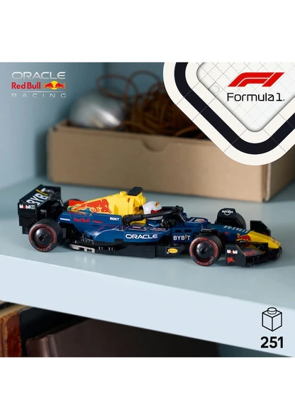 Lego Speed Champions Oracle Red Bull Racing RB20 77243 Lisanslı Ürün - Resim 3