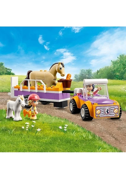 Lego Friends At ve Midilli Römorku 42634 Lisanslı Ürün - 2