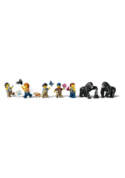 Lego City Orman Kaşifi'nin Helikopteri Kamp Yerinde 60437 Lisanslı Ürün - 4