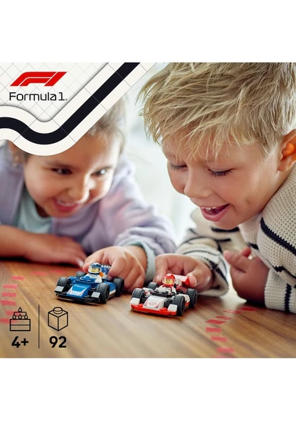 Lego City Williams Racing ve Haas F1 60464 Lisanslı Ürün - 3