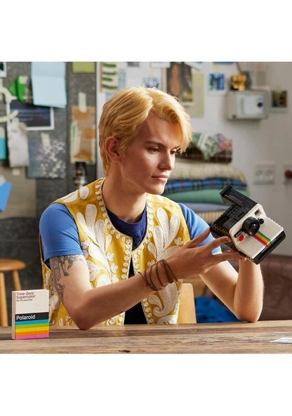 Lego Ideas Polaroid OneStep SX-70 Kamera 21345 Lisanslı Ürün - 4