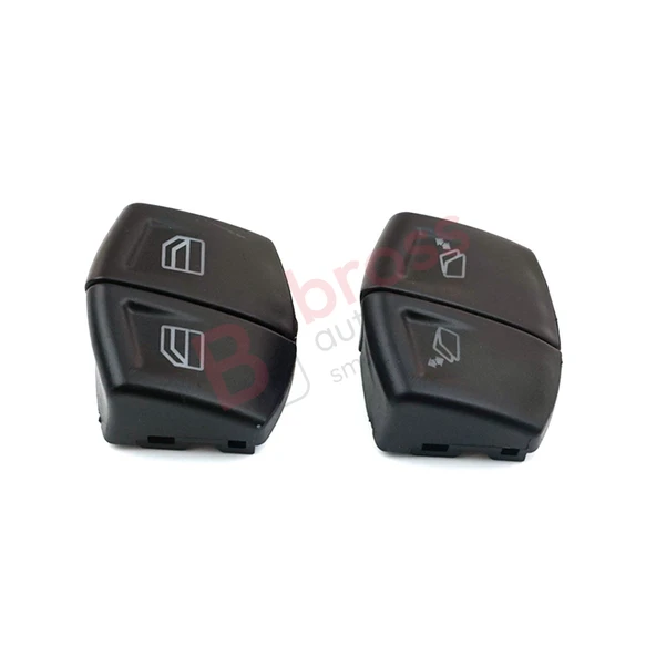 Mercedes Vito Viano Mixto W639 2003-2015 A6395451313 İçin 4 Adet Ön Sürücü Cam Düğme Kapağı - Resim 2