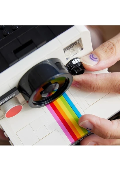 Lego Ideas Polaroid OneStep SX-70 Kamera 21345 Lisanslı Ürün - 3