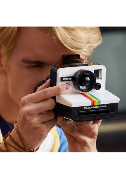 Lego Ideas Polaroid OneStep SX-70 Kamera 21345 Lisanslı Ürün