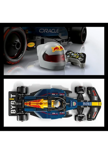 Lego Speed Champions Oracle Red Bull Racing RB20 77243 Lisanslı Ürün - Resim 5