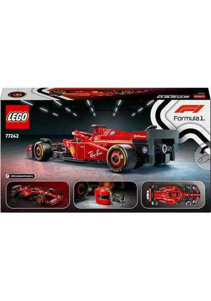 Lego Speed Champions Ferrari Sf-24 F1 Yarış Arabası 77242 Lisanslı Ürün - Resim 2