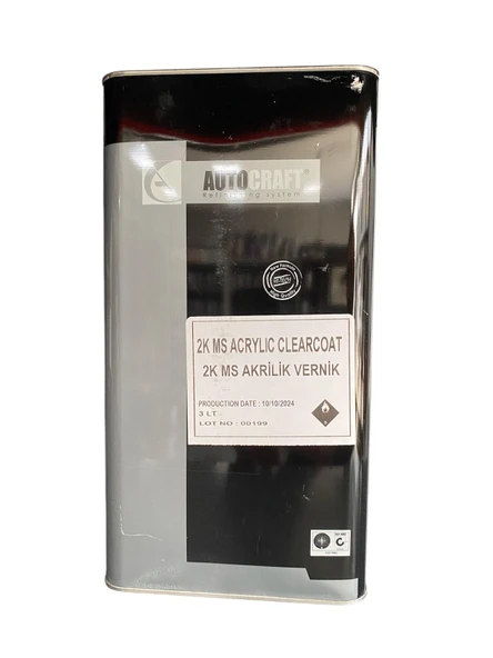 AUTOCRAFT AKRİLİK VERNİK GL 3LİTRE