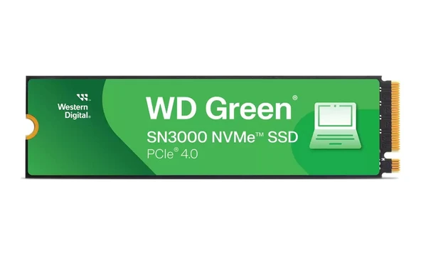 WD Green WDS500G4G0E 500 GB 4100 MB/S - 5000 MB/S SN3000 M.2 SSD