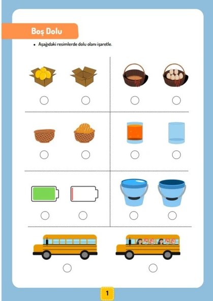 Okul Öncesi Ölçü Kavramları YAZ-SİL Seti (3-7 Yaş) - Resim 3