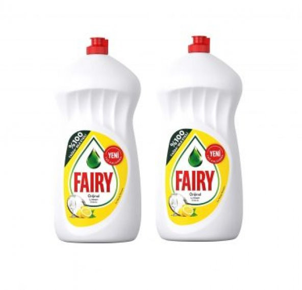 Fairy Sıvı Bulaşık Deterjanı Limon 1350 ml x 2 Adet