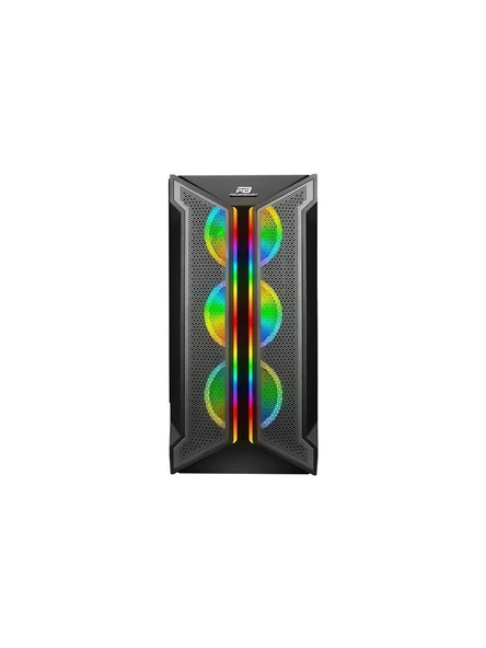 PowerBoost VK-Z002B USB 3.0 Mesh ARGB Ring Fanlı Gaming Kasa - 2