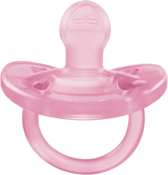 Chicco PhysioForma Soft 2'li Silikon Emzik 6-16 Ay Kız - 4