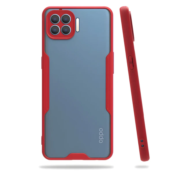 Oppo Reno 4 Lite Kılıf Parfe Kenarları Pastel Renk Silikon Kılıf - Resim 4