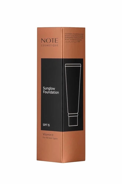 Note Sunglow Foundation (N10) 30 mL - 3
