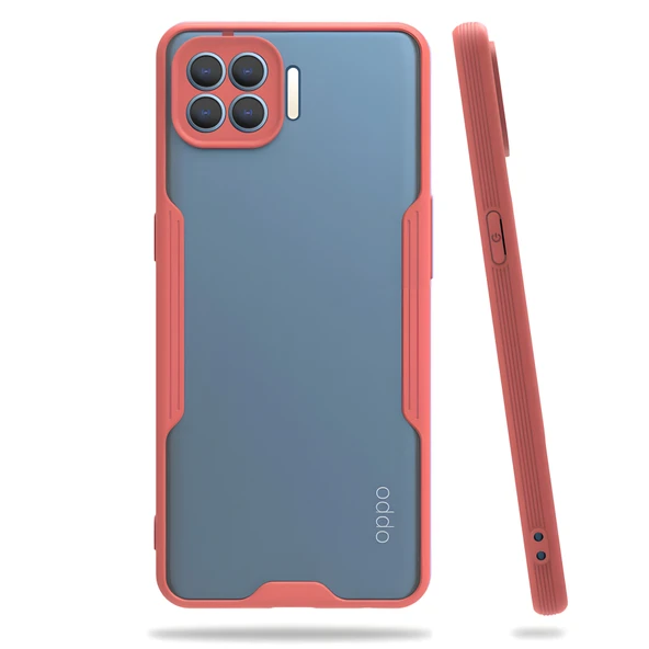 Oppo Reno 4 Lite Kılıf Parfe Kenarları Pastel Renk Silikon Kılıf - Resim 6