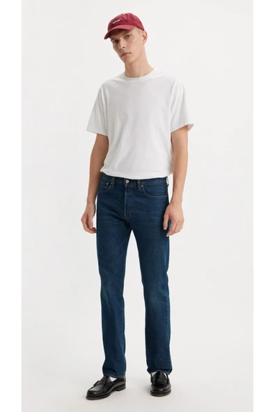 Levi's Erkek 501 Regular Fit Kot Pantolon - Klasik ve Şık