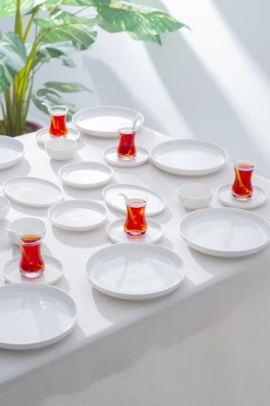 Acar Aden 32 Parça Porselen Yemek Takımı JEA-06653