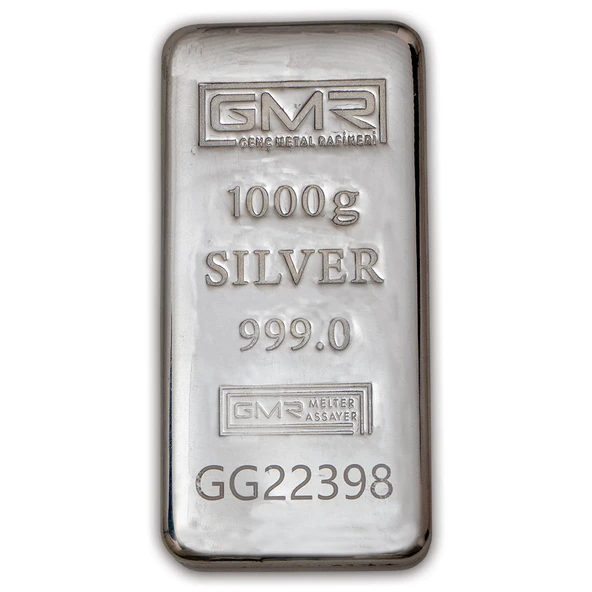 E-GÜMÜŞ 1000gr Gmr Külçe Gümüş