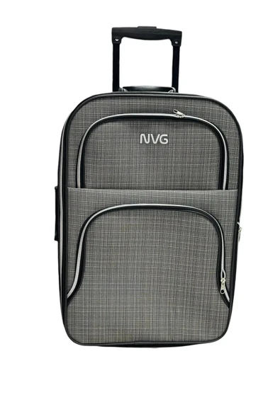 Ayakkabı Kapınızda Orta Boy Gri Nvg Bavul Valiz - 3